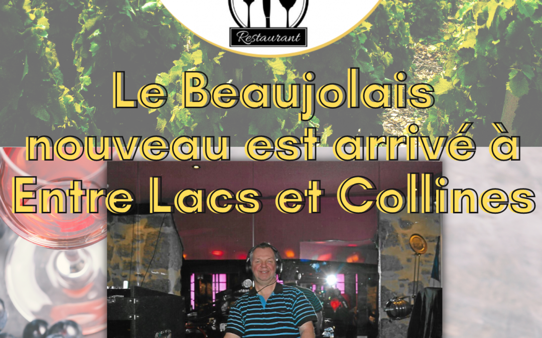 Le Beaujolais Nouveau est arrivé !